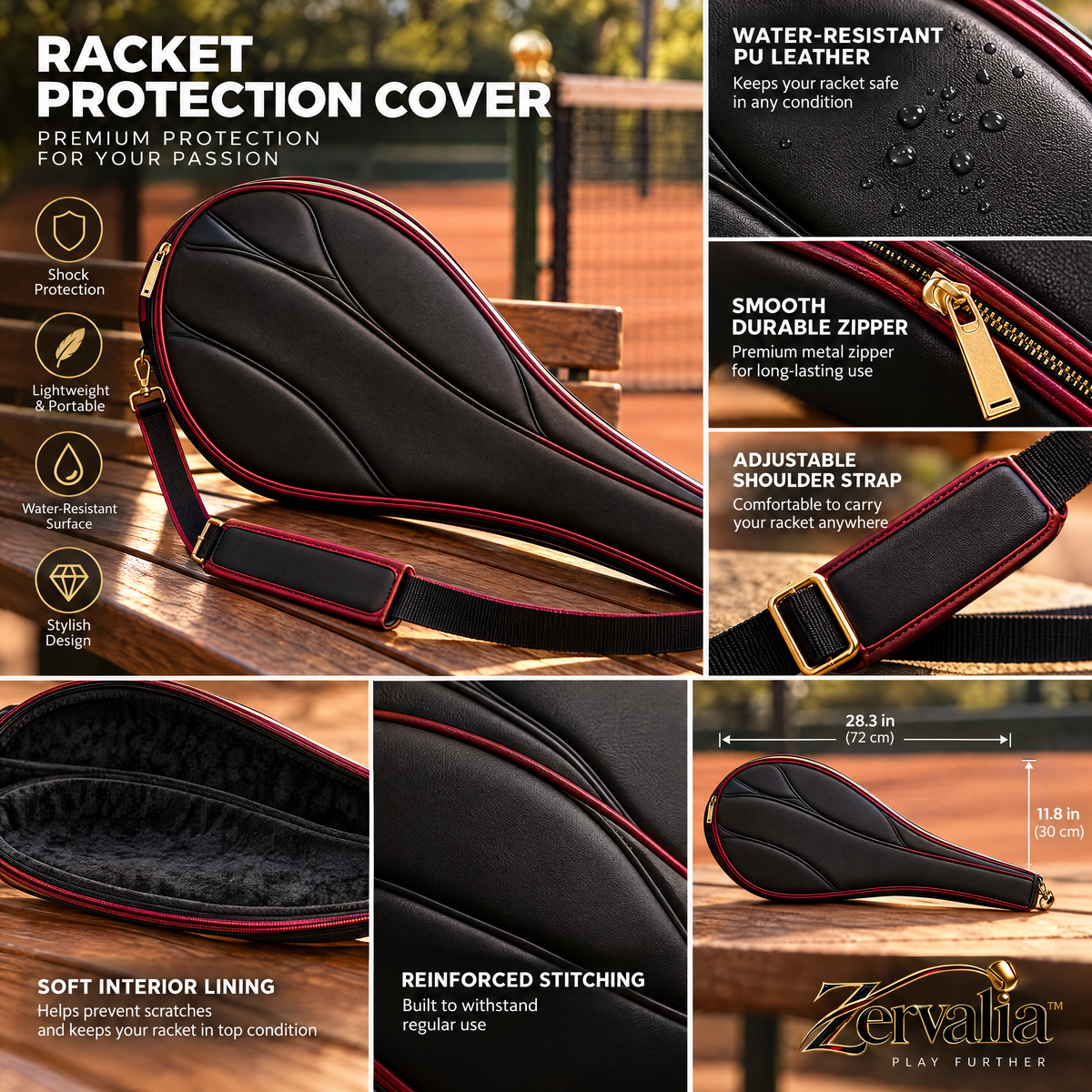 Racket Protection Cover - product details