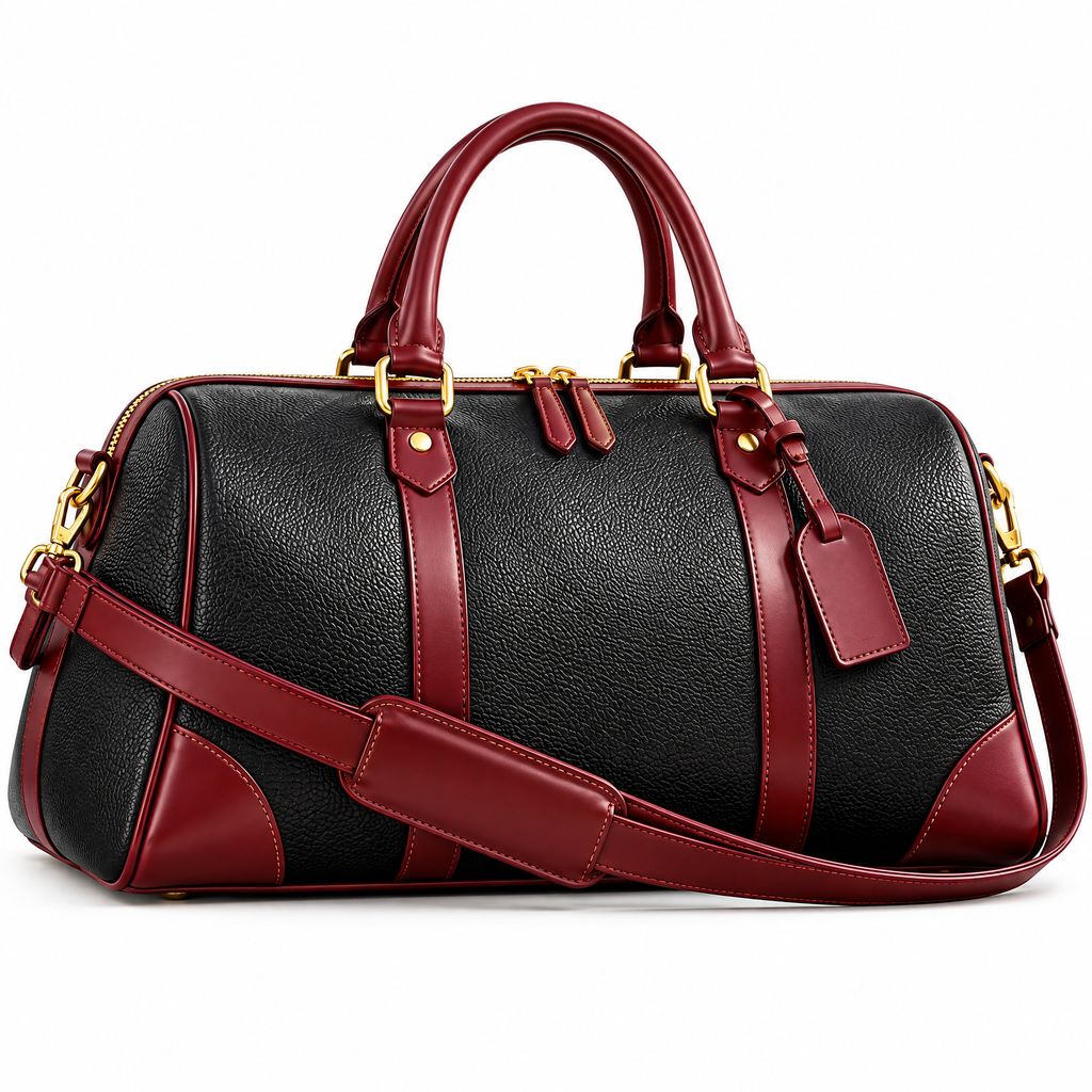 Luxury Tennis Bag - white background