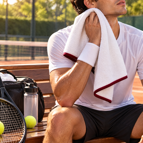 Club Sports Towel - lifestyle scene