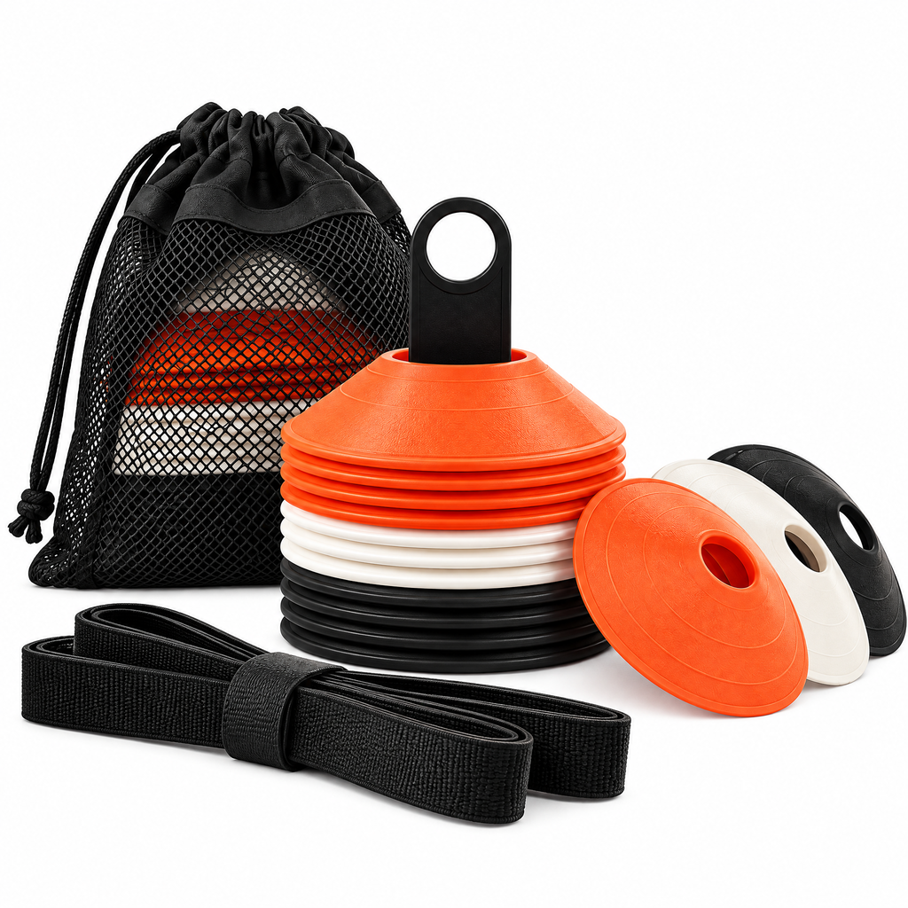 Tennis Training Accessories - white background